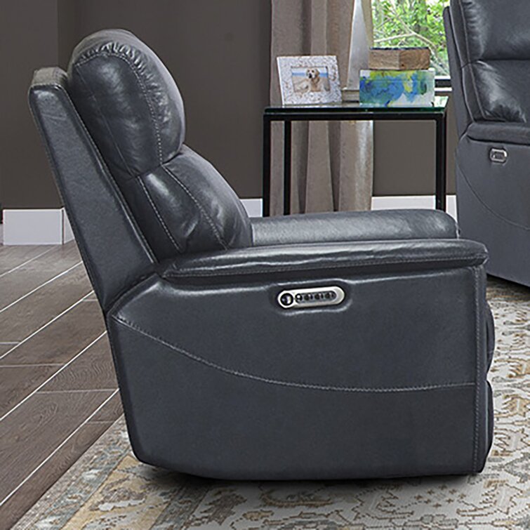 Hanish leather outlet power recliner